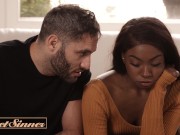 Preview 1 of Sweet Sinner - Horny Babe Amari Anne Gets Her Pussy Licked & Pounded By Damon Dice