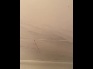 Massive cumshot in the shower