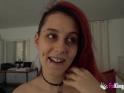 Preview 3 of Redhead cutie experiences her first experience with big cock