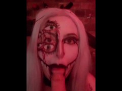 Sexy multi-eyed Demoness summoned for you, viewer beware ;)