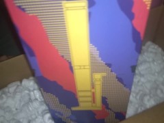 PinkMoonLust Got a New Bong to Smoke 420! She flashes her happy hairy pussy! Come watch me smoke! 