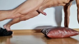 5 minutos de masturbação e treinamento abdominal - Você aceita o desafio?