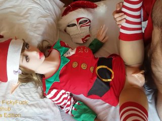 Merry Xmas Santa Claus BeautifulPremium Lovedoll Cute No.1 Elf Costume Ahegao Aheago CreampieHome