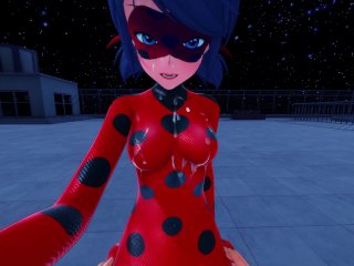 marinette, outdoor, hentai, cumshot