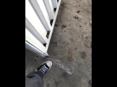 Keeping trash in my pocket until I find a dumpster 