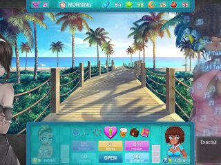 Huniepop 2 Part 23:Cumming On Jessie's Big_Tits