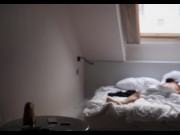 Preview 1 of Cought a stranger masturbating in my hostel room