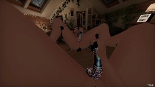 ERP Horny Vrchat E-Girl Moaning And Playing With Vibrator First Video