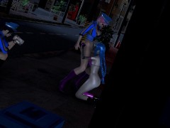 Vi and caitlyn on patrol when a jinx criminal is booked for possession of weapons - Futa