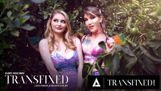 TRANSFIXED - Bunny Colby's Magical Hookup With Her Sexy Fairy Friend Lena Moon