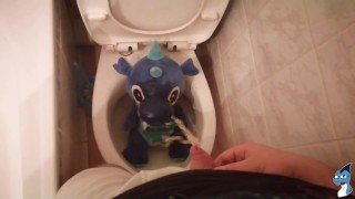Blue dragon Peeing#1