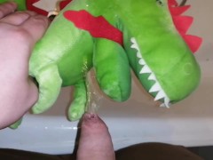 Green Dragon Peeing#1