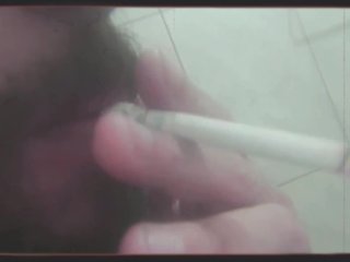 bearded men, smoking fetish, exclusive, solo male