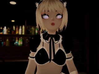 Anime Hentai JOI Aftrekinstructies Kawaii Neko Maid Waifu Emy Leidt Je Naar Orgasme EmyLiveShow
