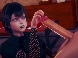 Mavis DOES A DEEP THROAT BLOWJOB WHILE NO ONE SEES  HENTAI MD