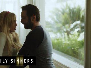 Family Sinners - Hot Blonde Aiden Ashley Visits Her Stepbrother Tommy Pistol & Gets Her Pussy Fucked