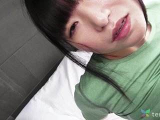 Japanese Amateur Kahoh - Saved PussyThat She Wants You to See in Her 1st_Porno Finger Fucking Pt_1