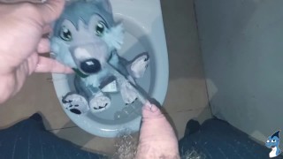 Wolf 3 Peeing#1
