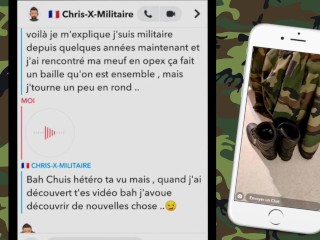 Un Soldato Francese Etero Mi Scrive per Diventare Una Sottomessa!