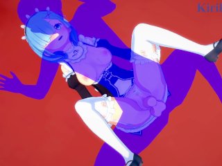 Rem and I Have Deep Fucking inThe Bedroom. - Re:Zero_Hentai
