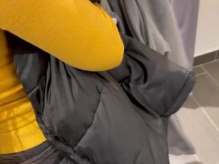 Экстремальный секс в примерочной. Продавец чуть не спалил. DanaKiss