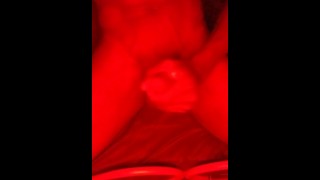 Masturberen met rood licht