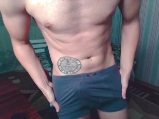 cumshot, tattoo, guy solo, skinny