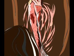 Close up pussu huge black cock anime