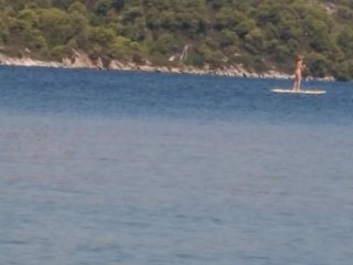 Totally NAKED Adventure on SUP,but I_Am Not Alone...somebody Retrieved My "naughty Behavior"