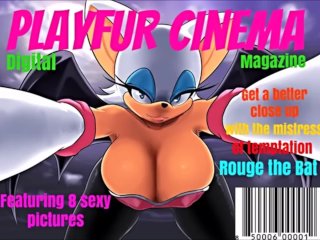 digital magazine, babe, rouge, sonic the hedgehog