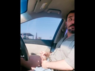 Chauffeur Betrapt Op Masturberen