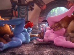 Warcraft Tauren fuck big ass night Elf and Troll - (noname55)