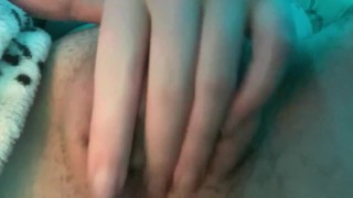 Close up big t-dick masturbation
