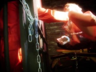 Role Play Threesome: Two Blondes Have Fun With One Man