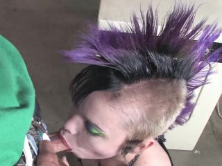 Rocking Couple Has Rough Sex Outdoors