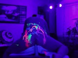 BONNE ANNÉE!!! La ringarde Faery Blacklight district gicler