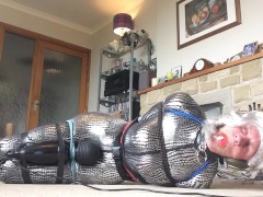Sissy catsuit vibrator bondage orgasm - Screenshot 16 of 16 - Bondage