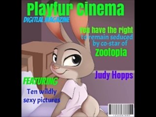 digital magazine, youtuber, judy hopps, furry