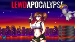 LEWDAPOCALYPSE Hentai Evil A Route Flow. Select The First Item When Clearing The Level For The First Time. A Parody Game