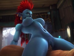 Warcraft Troll Zazi big boobs pov cowgirl - (noname55)