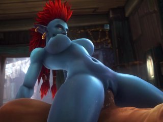 Warcraft_Troll Zazi Big Boobs Pov Cowgirl - (noname55)
