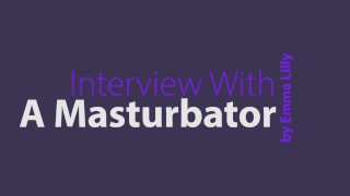 Interview With A Masturbator: Simon
