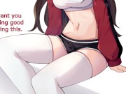 Preview 5 of Amber and Eula Compete for Your Seed (Hentai JOI) (Genshin Impact, Wholesome) (VanillaJOI)