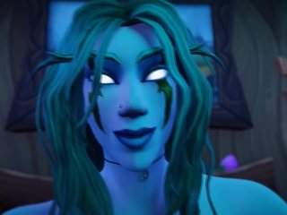 WoW Night Elf ASMR Cowgirl (animation by_KaegAntonovich)