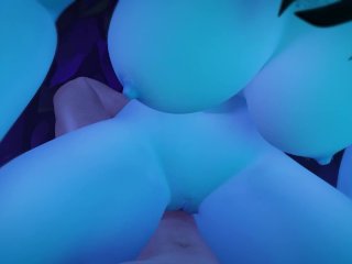 WoW Night_Elf ASMR cowgirl (animation_by KaegAntonovich)