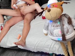 She knows How to Show him She Wants Real Threesome MfM, but with toy at the start (Anal, DP, DVP)