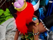 Preview 4 of Bowsette Feasts On A Dragon - Second Life 4K
