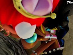 Bowsette Feasts On A Dragon - Second Life 4K
