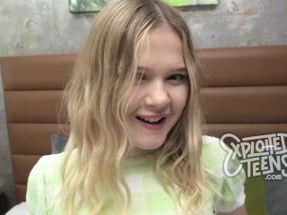 She is blonde she is 85 lbs and she loves sucking cock screenshot number 2