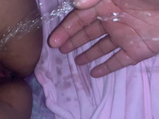 Daddy makes WET Pussy Cum EVERYWHERE pov